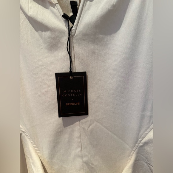 Michael Costello x REVOLVE Ivory Jumpsuit Size Small - Picture 4 of 8